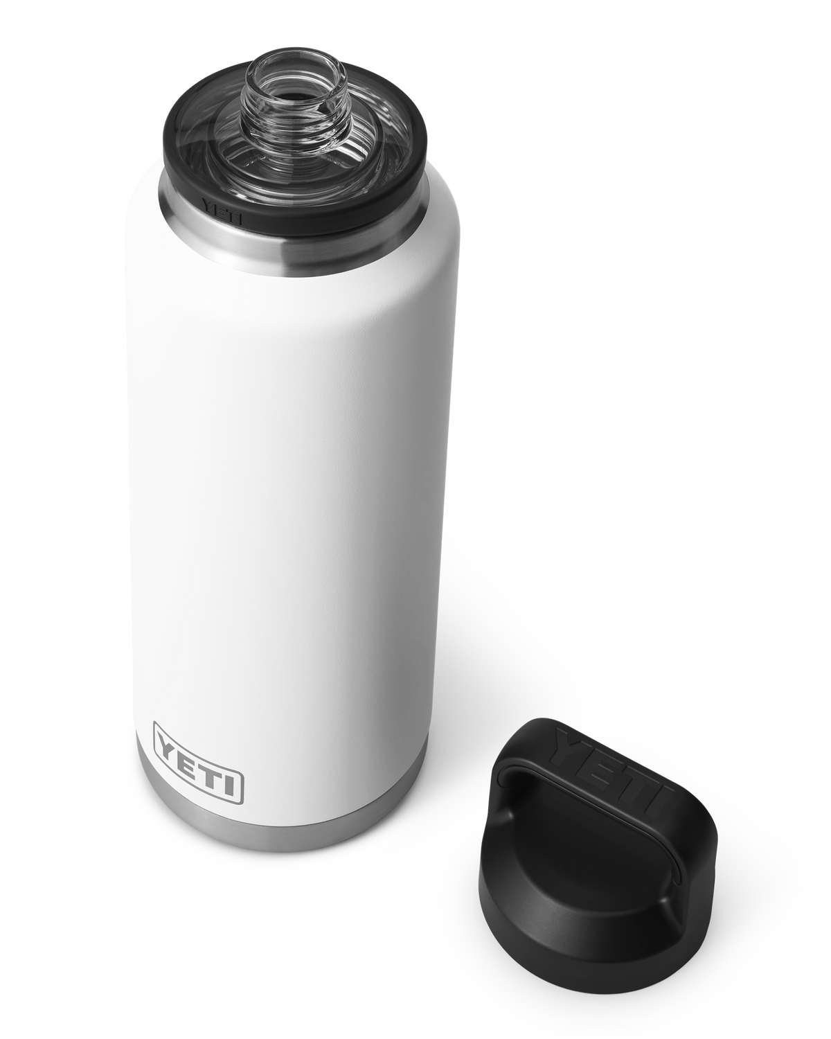 The Yeti Rambler 46oz Bottle with Chug Cap in White