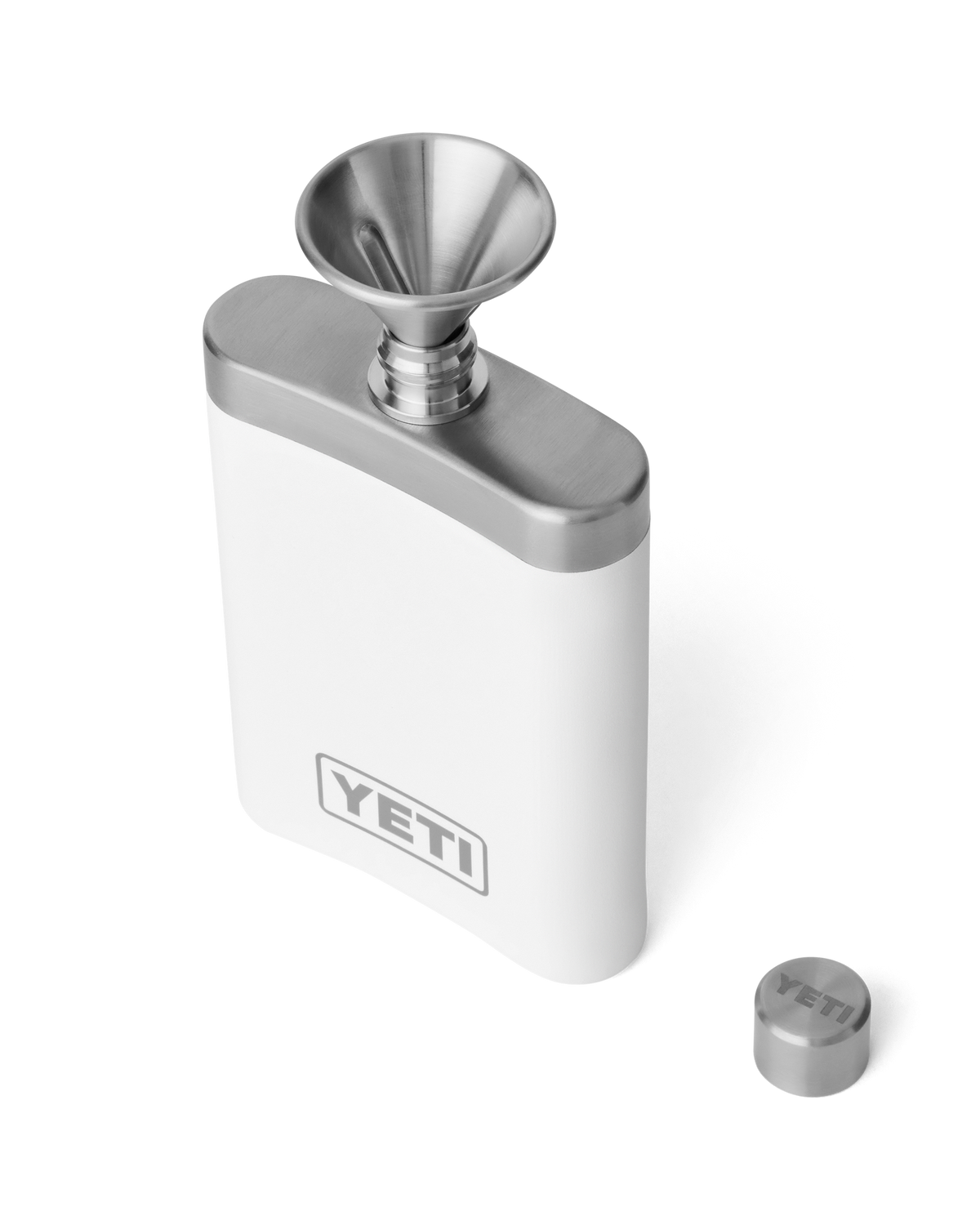 Rambler Flask in White