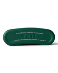 The Yeti Rambler Flask in Black Forest Green