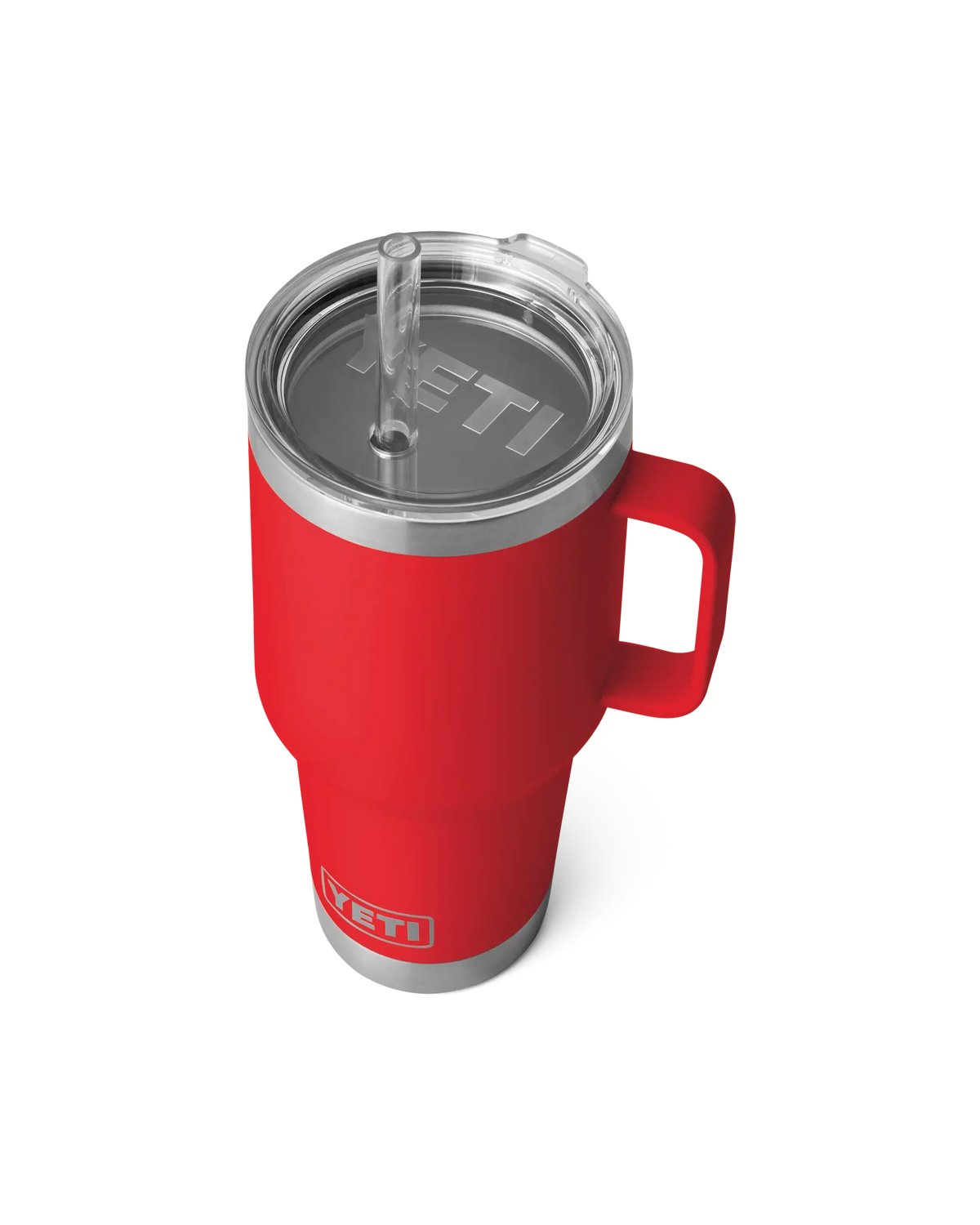 The Yeti Rambler 35oz Straw Mug in Rescue Red