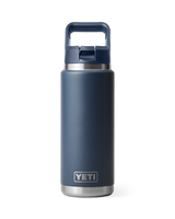 Rambler 26oz Bottle with Straw Cap in Navy