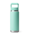 Rambler 26oz Bottle with Straw Cap in Seafoam