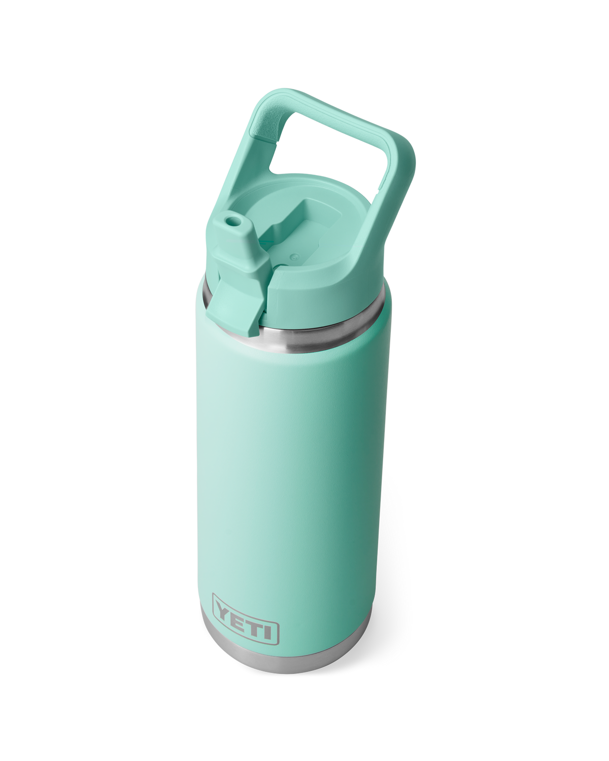 Rambler 26oz Bottle with Straw Cap in Seafoam