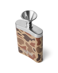 The Yeti Rambler Flask in Wetlands Camo