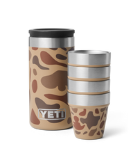 The Yeti Rambler Shot Glasses in Wetlands Camo