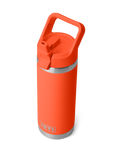Rambler 18oz Straw Bottle in Papaya