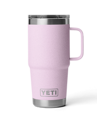 The Yeti Rambler 20oz Travel Mug in Cherry Blossom