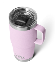 The Yeti Rambler 20oz Travel Mug in Cherry Blossom