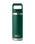 The Yeti Rambler 18oz Straw Bottle in Black Forest Green