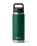 The Yeti Rambler 26oz Bottle with Chug Cap in Black Forest Green