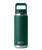 Rambler 26oz Bottle with Straw Cap in Black Forest Green