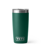 The Yeti Rambler 10oz Tumbler in Black Forest Green