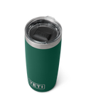 The Yeti Rambler 10oz Tumbler in Black Forest Green