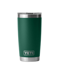 Rambler 20oz Tumbler in Black Forest Green