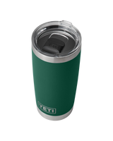 Rambler 20oz Tumbler in Black Forest Green