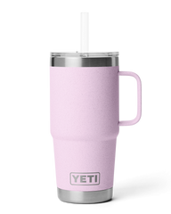 The Yeti Rambler 25oz Straw Mug in Cherry Blossom