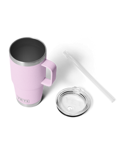 The Yeti Rambler 25oz Straw Mug in Cherry Blossom