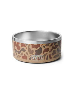 The Yeti Boomer 8 Dog Bowl in Wetlands Camo
