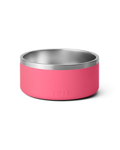 The Yeti Boomer 8 Dog Bowl in Tropical Pink