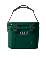 The Yeti Roadie 15 Cooler in Black Forest Green