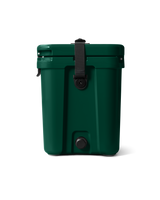 The Yeti Roadie 24 Cooler 2.0 in Black Forest Green