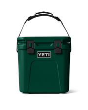 The Yeti Roadie 24 Cooler 2.0 in Black Forest Green