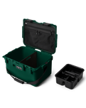 The Yeti LoadOut Gobox 30 Gear Case in Black Forest Green