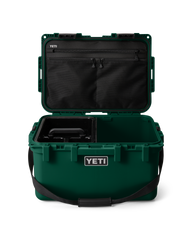 The Yeti LoadOut Gobox 30 Gear Case in Black Forest Green