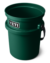 The Yeti LoadOut 5-Gallon Bucket in Black Forest Green