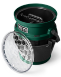 The Yeti LoadOut 5-Gallon Bucket in Black Forest Green