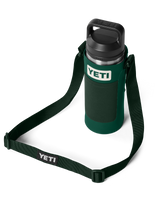 Rambler Bottle Sling in Black Forest Green