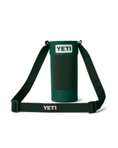 Rambler Bottle Sling in Black Forest Green