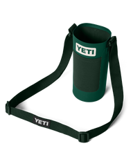 Rambler Bottle Sling in Black Forest Green