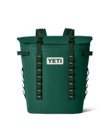 Hopper M20 Soft Backpack Cooler in Black Forest Green