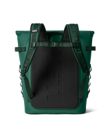 The Yeti Hopper M20 Soft Backpack Cooler in Black Forest Green