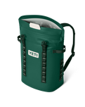 The Yeti Hopper M20 Soft Backpack Cooler in Black Forest Green