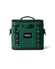 The Yeti Hopper Flip 8 Soft Cooler in Black Forest Green