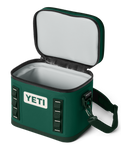 The Yeti Hopper Flip 8 Soft Cooler in Black Forest Green