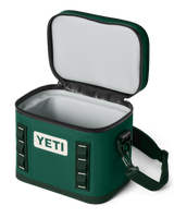 The Yeti Hopper Flip 8 Soft Cooler in Black Forest Green