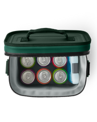 The Yeti Hopper Flip 8 Soft Cooler in Black Forest Green