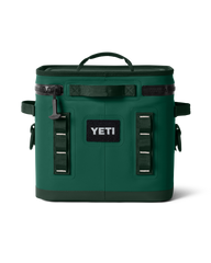 The Yeti Hopper Flip 12 Soft Cooler in Black Forest Green