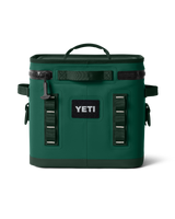 The Yeti Hopper Flip 12 Soft Cooler in Black Forest Green