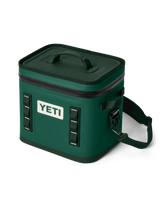 The Yeti Hopper Flip 12 Soft Cooler in Black Forest Green