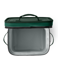 The Yeti Hopper Flip 12 Soft Cooler in Black Forest Green