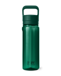 Yonder 750ml Bottle With Straw Cap in Black Forest Green