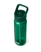 Yonder 750ml Bottle With Straw Cap in Black Forest Green