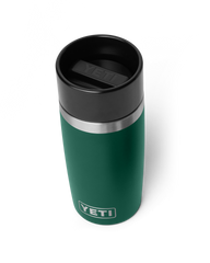 Rambler 12oz Travel Bottle in Black Forest Green