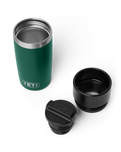 Rambler 12oz Travel Bottle in Black Forest Green