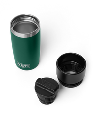 Rambler 12oz Travel Bottle in Black Forest Green