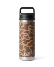 Rambler 18oz Bottle with Chug Cap in Wetlands Camo
